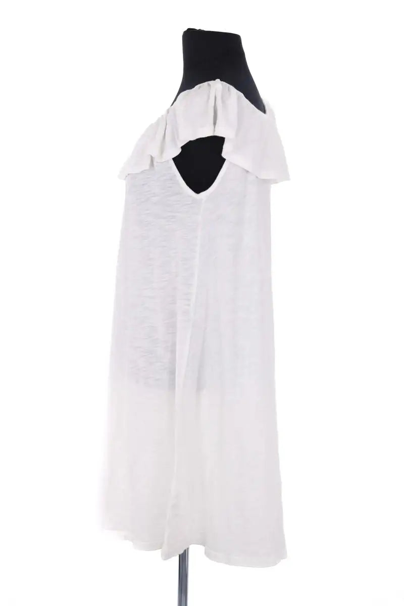 Robe Ba&Sh Blanc en Coton
