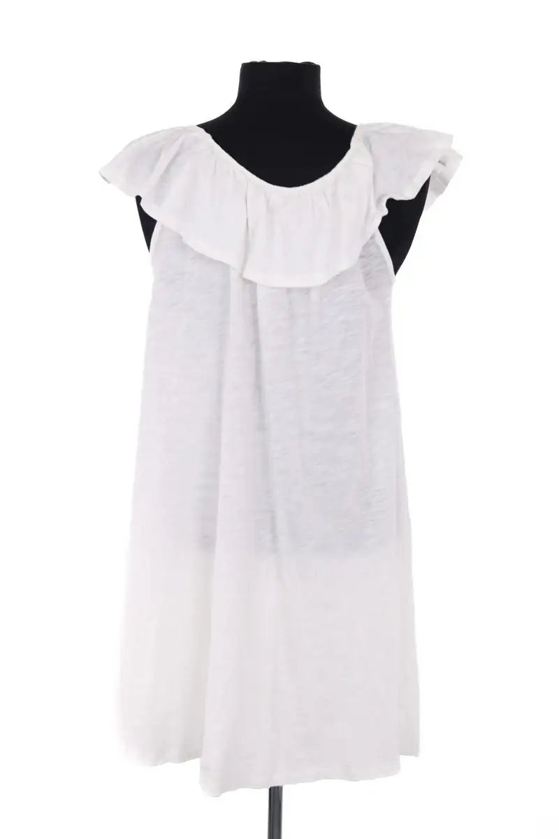 Robe Ba&Sh Blanc en Coton