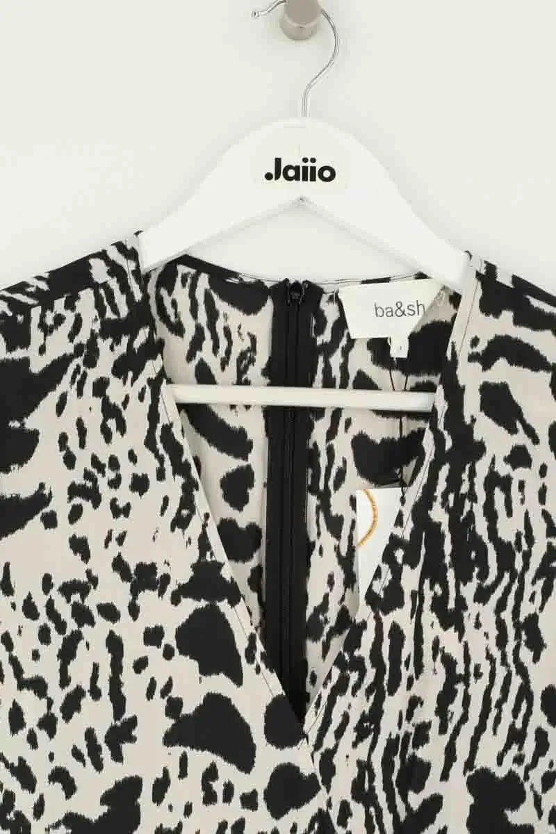Robe Ba&Sh Blanc en Synthétique