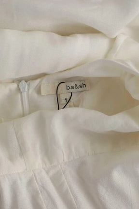 Robe Bash Blanc en Viscose