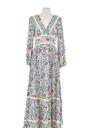 Robe Bash Blanc en Viscose, taille XS - Seconde Main