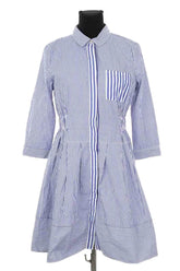 Robe Bash Bleu en Coton, taille S - Seconde Main