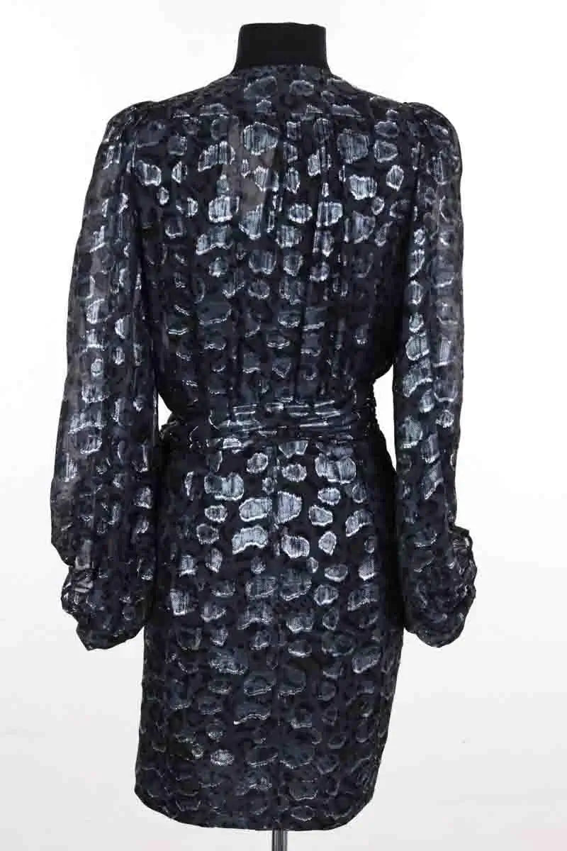Robe Ba&Sh Bleu en Coton