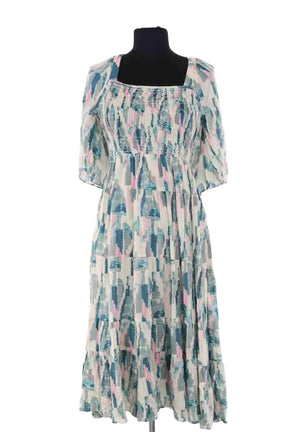 Robe Ba&Sh Bleu en Coton, taille XS - Seconde Main