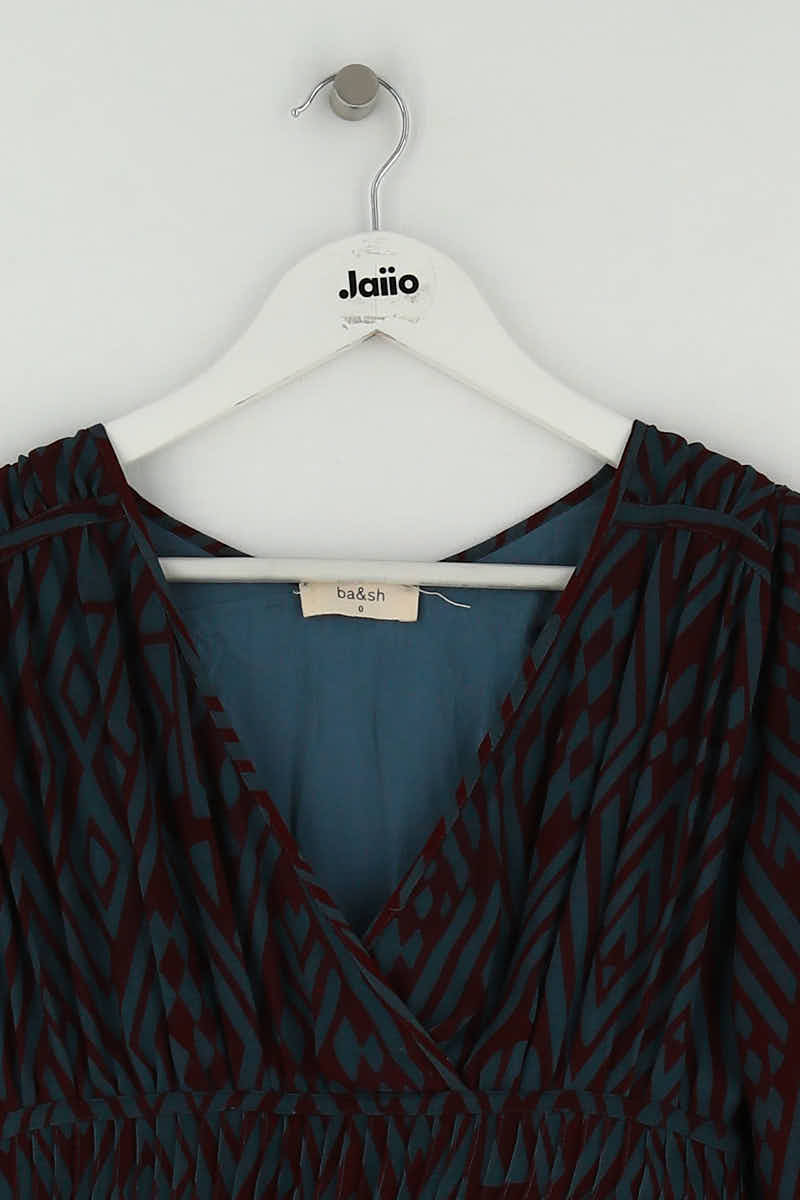 Robe Bash Bleu en Polyester