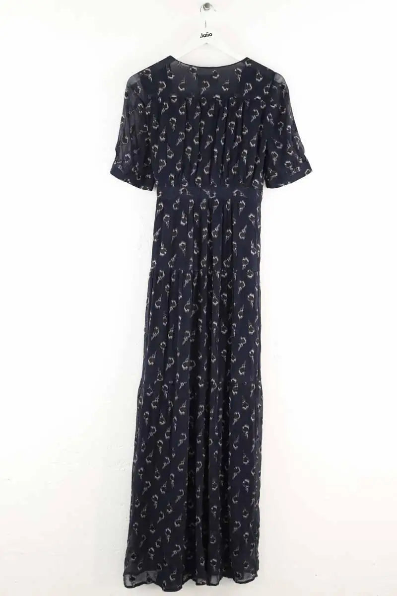 Robe Ba&Sh Bleu en Soie