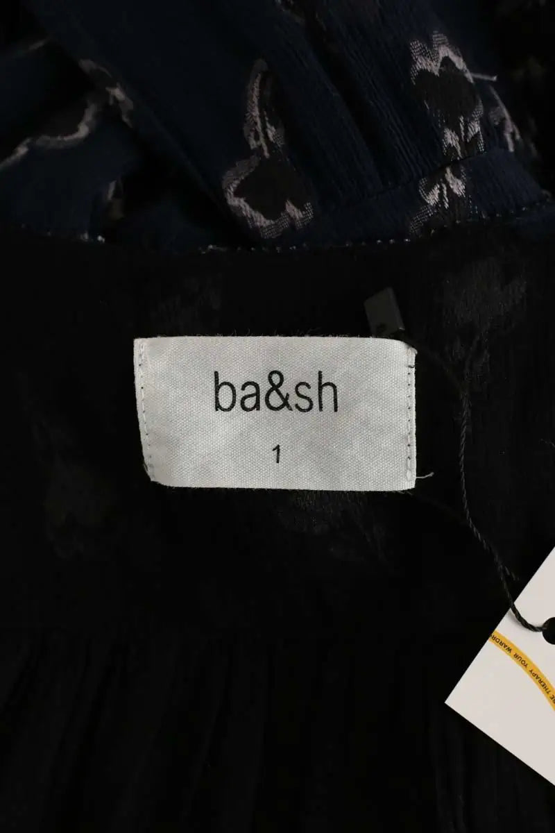 Robe Ba&Sh Bleu en Soie