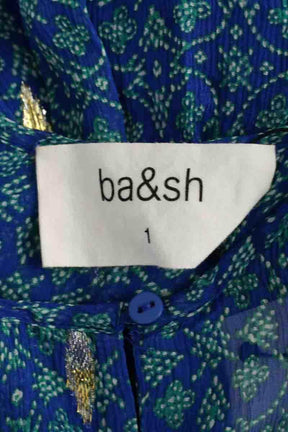 Robe Bash Bleu en Soie