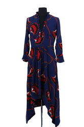 Robe Ba&Sh Bleu en Synthétique, taille M - Seconde Main
