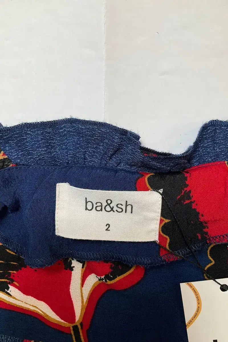 Robe Ba&Sh Bleu en Synthétique