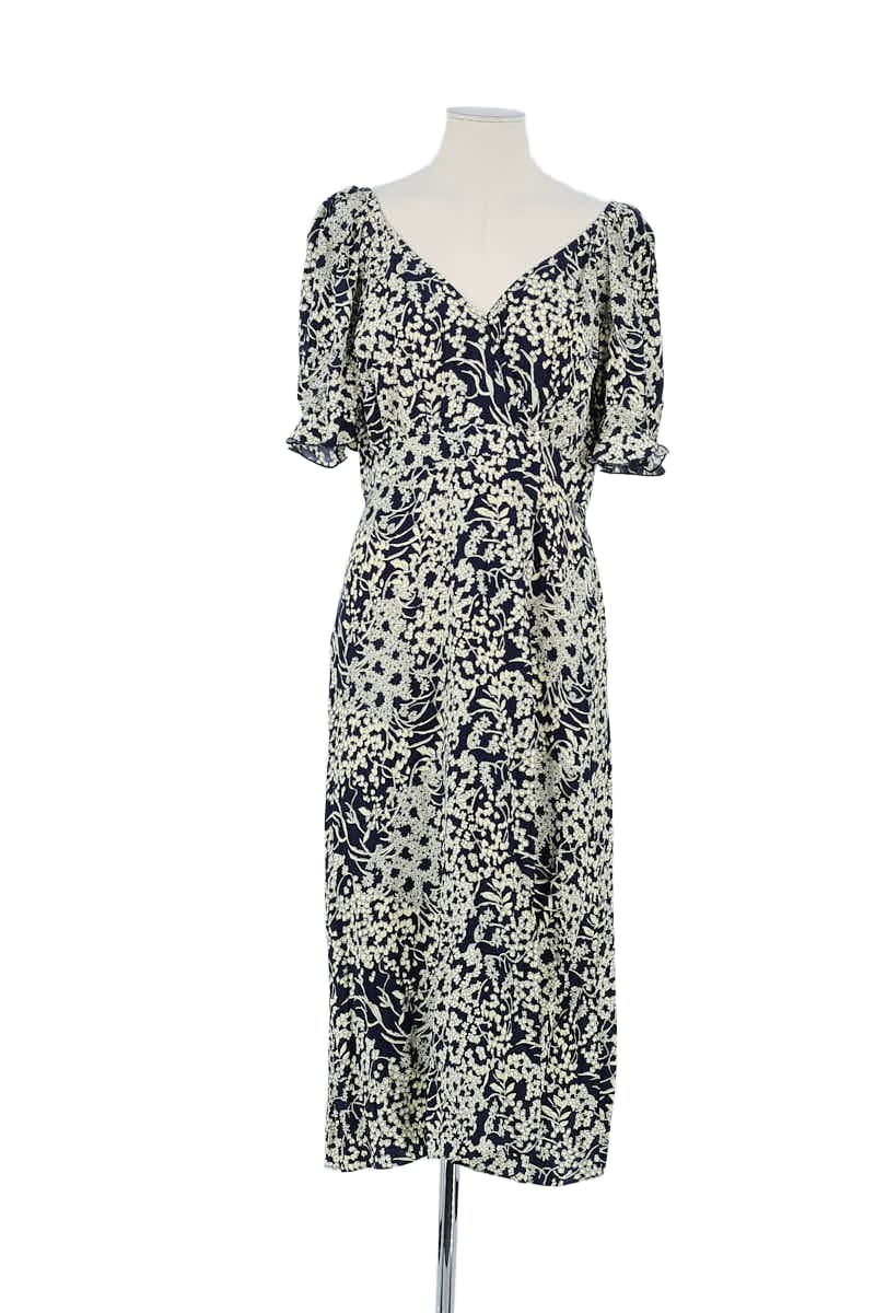 Robe Bash Bleu en Viscose, taille L - Seconde Main