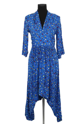 Robe Bash Bleu en Viscose, taille M - Seconde Main