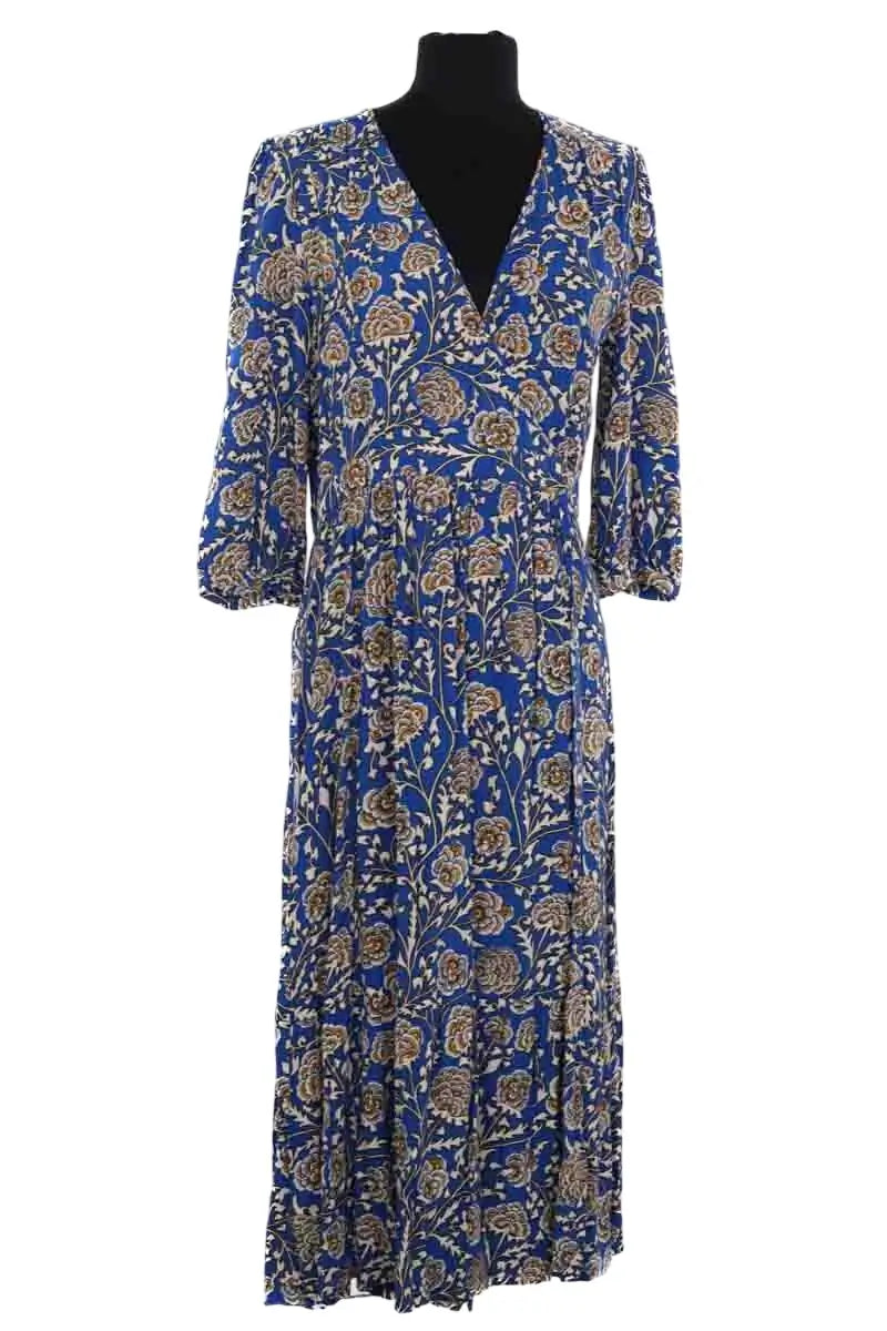 Robe Ba&Sh Bleu en Viscose, taille M - Seconde Main