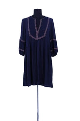 Robe Ba&Sh Bleu en Viscose, taille M - Seconde Main