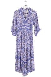 Robe Ba&Sh Bleu en Viscose, taille S - Seconde Main