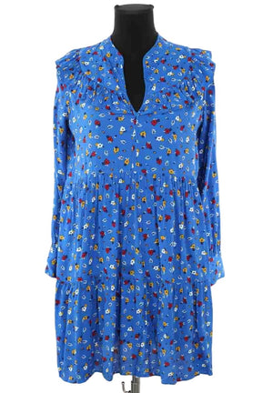 Robe Ba&Sh Bleu en Viscose, taille XS - Seconde Main