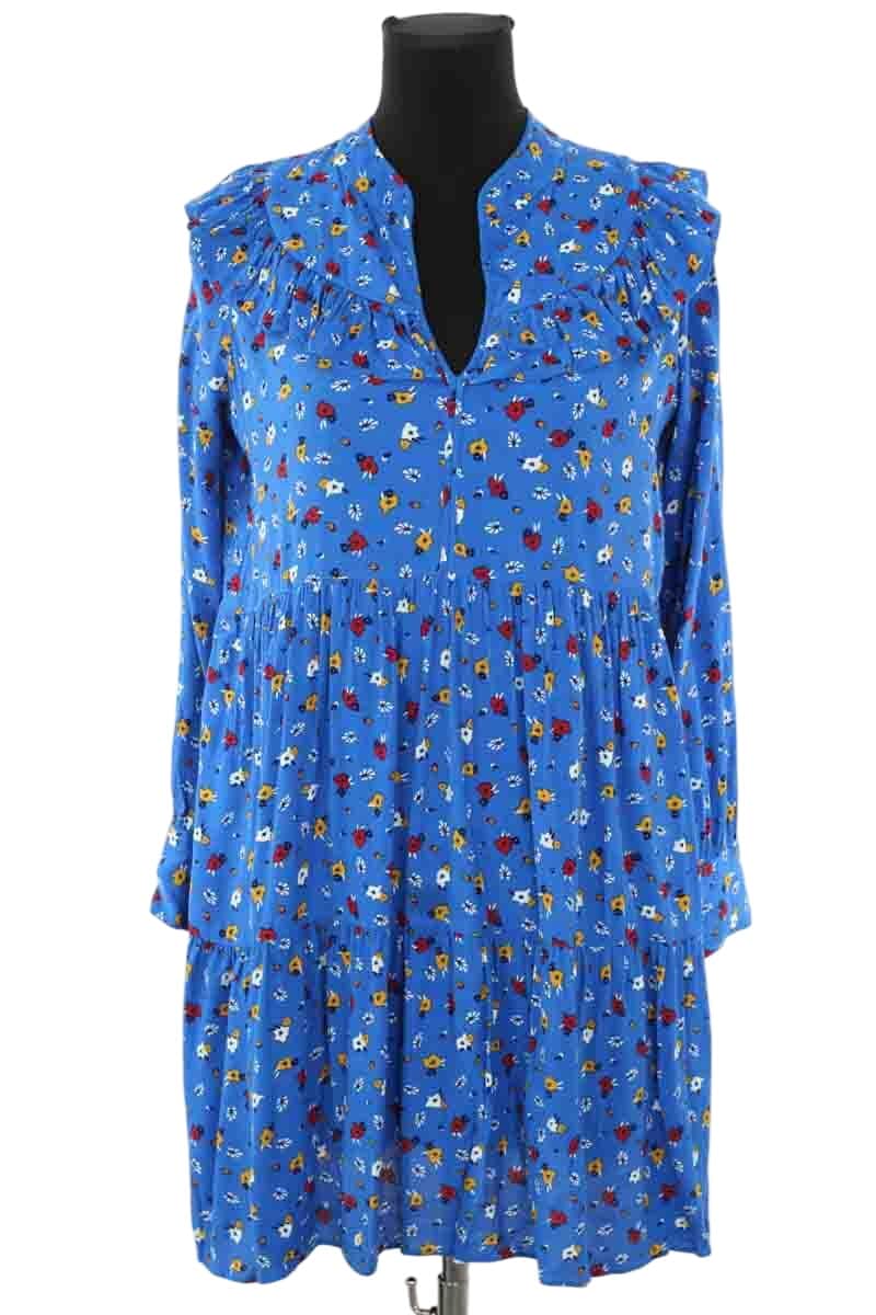 Robe Ba&Sh Bleu en Viscose, taille XS - Seconde Main
