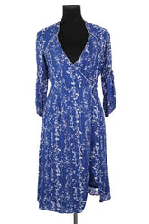 Robe Ba&Sh Bleu en Viscose, taille XS - Seconde Main