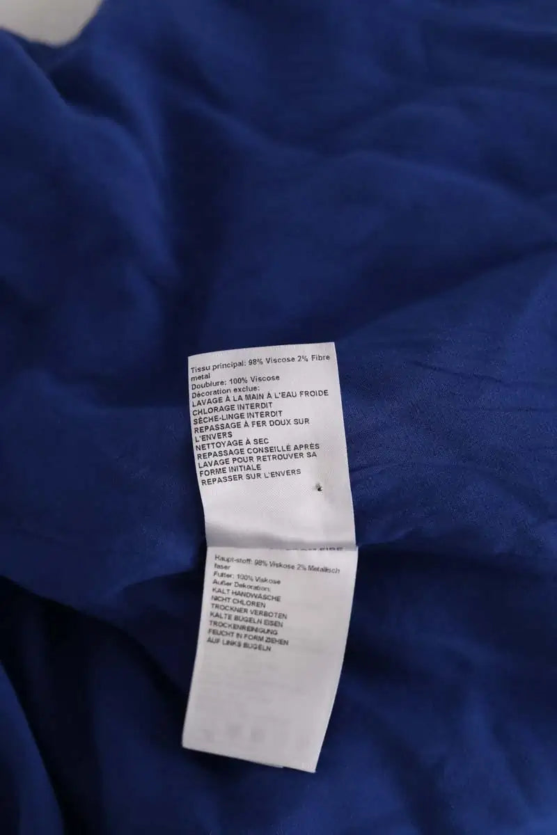 Robe Ba&Sh Bleu en Viscose