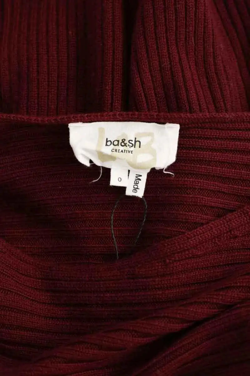 Robe Bash Bordeaux en Laine