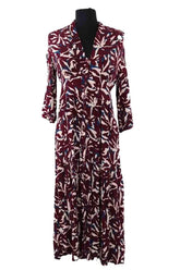 Robe Ba&Sh Bordeaux en Synthétique, taille M - Seconde Main