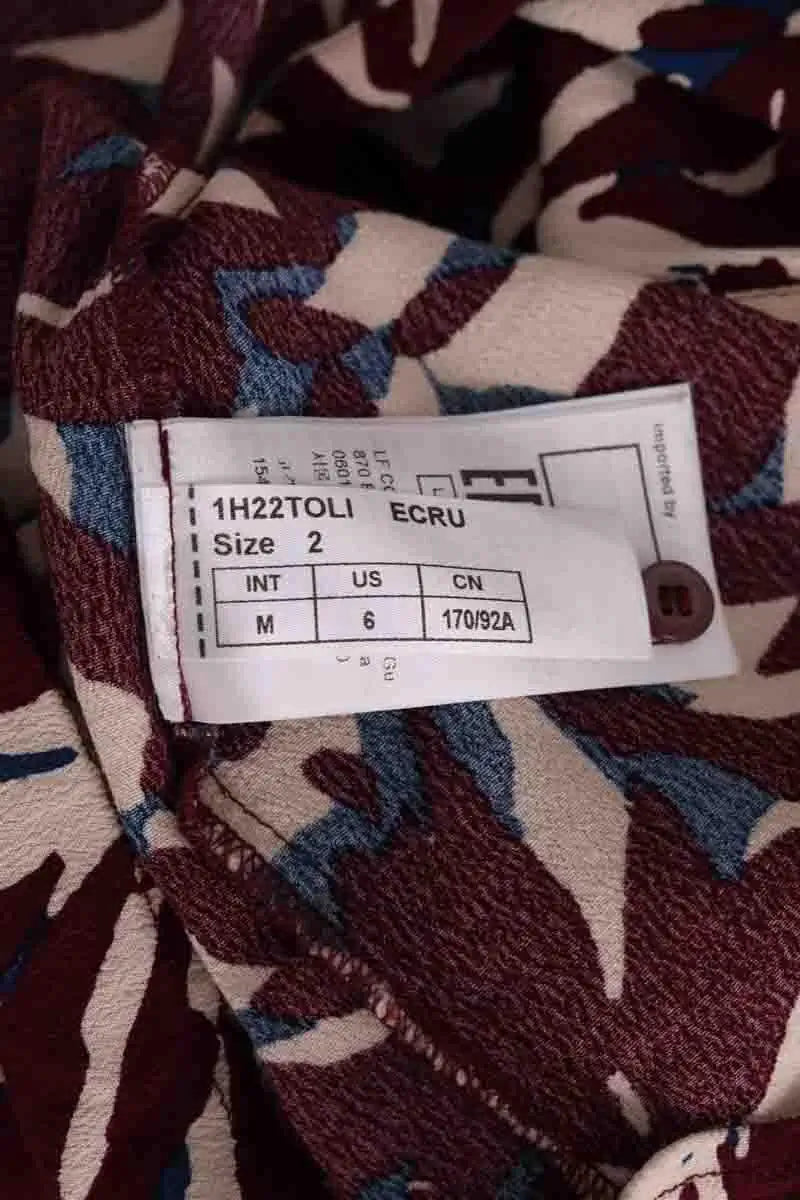 Robe Ba&Sh Bordeaux en Synthétique