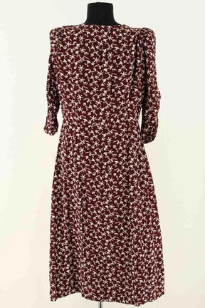 Robe Ba&Sh Bordeaux en Viscose