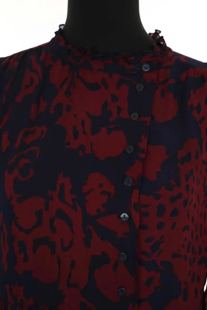 Robe Ba&Sh Bordeaux en Viscose