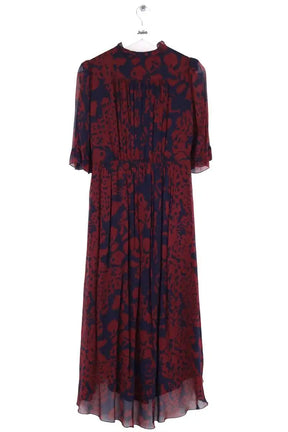 Robe Ba&Sh Bordeaux en Viscose