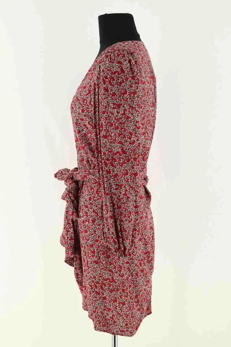 Robe Ba&Sh Bordeaux en Viscose