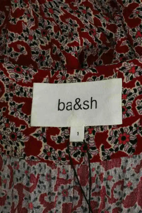 Robe Ba&Sh Bordeaux en Viscose