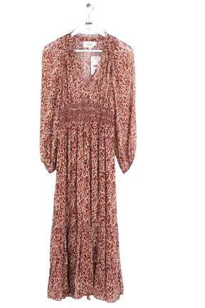Robe Ba&Sh Coraly Marron en Viscose, taille XS - Seconde Main