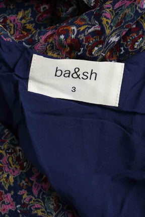 Robe Ba&Sh Diana Bleu en Viscose