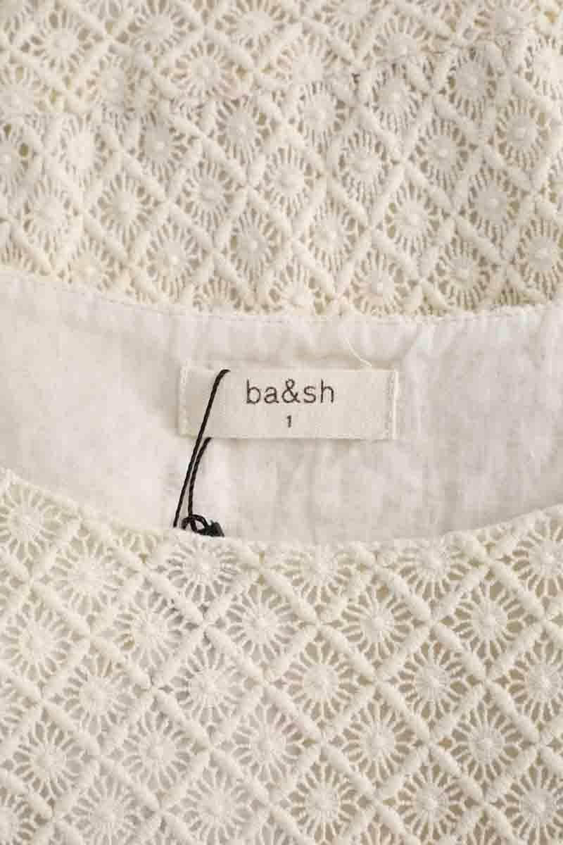 Robe Ba&Sh Ecru en Coton