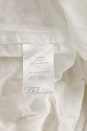 Robe Ba&Sh Ecru en Coton
