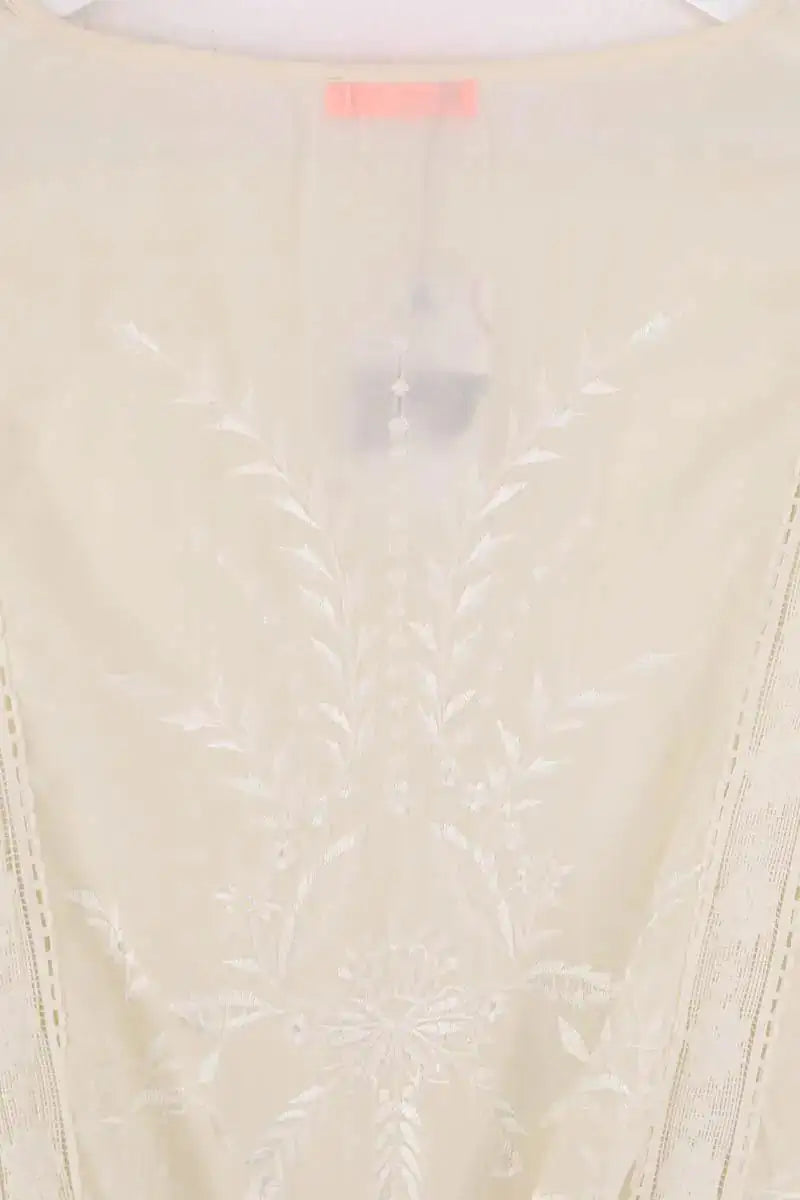 Robe Bash Ecru en Coton