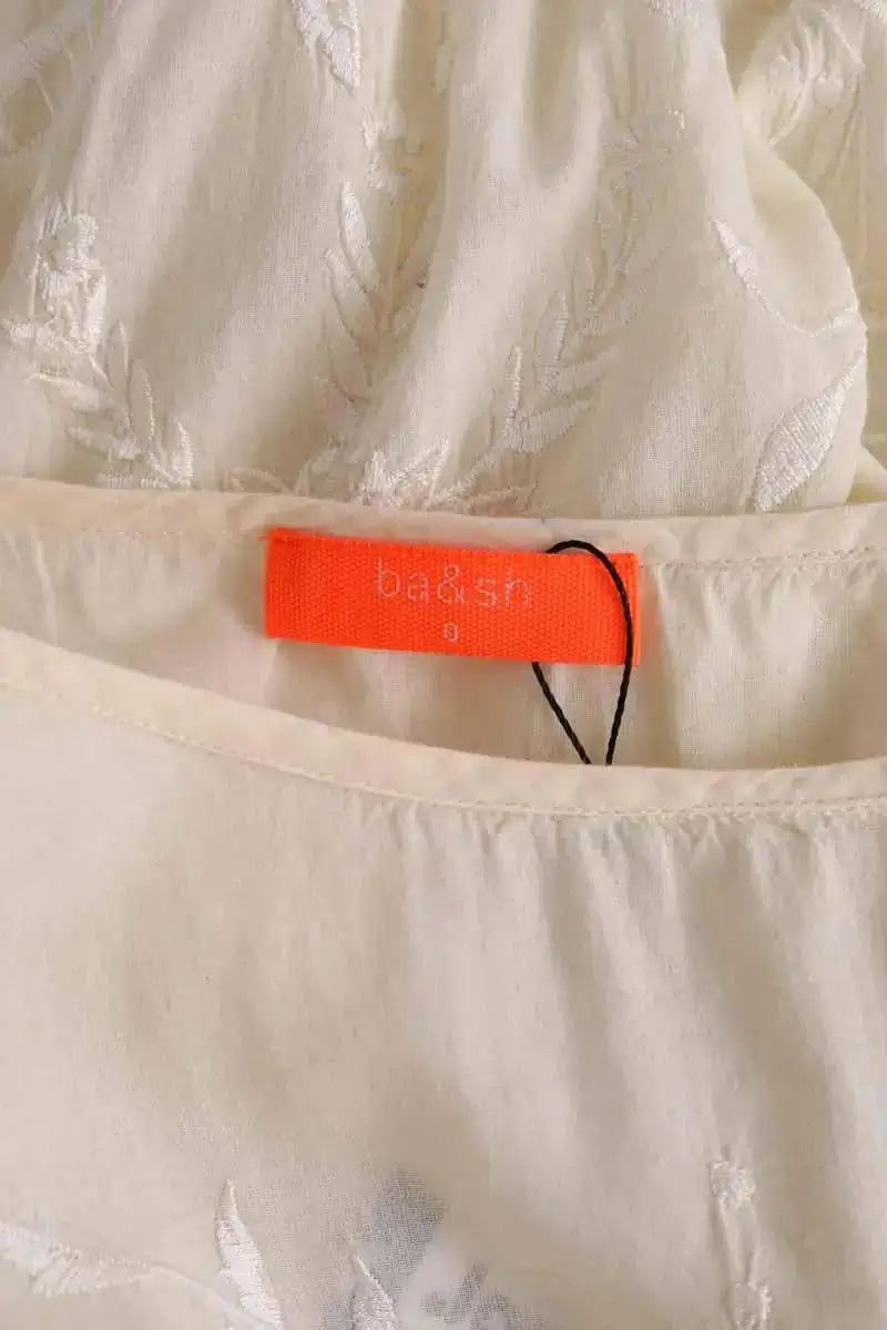 Robe Bash Ecru en Coton
