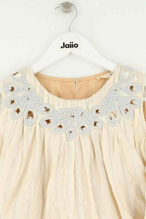 Robe Ba&Sh Ecru en Soie