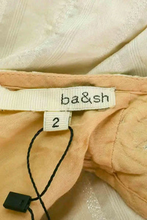 Robe Ba&Sh Ecru en Soie