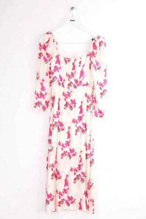 Robe Ba&Sh Elon Ecru en Viscose