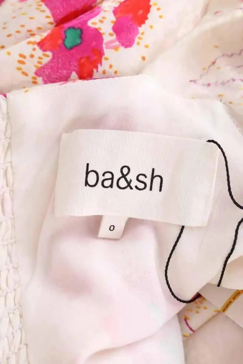 Robe Ba&Sh Elon Ecru en Viscose