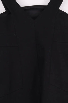 Robe Ba&Sh Garance Noir en Synthétique