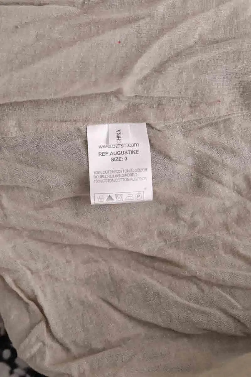 Robe Ba&Sh Gris en Coton
