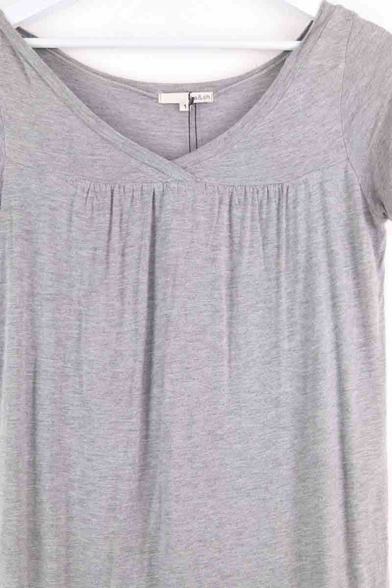 Robe Ba&Sh Gris en Viscose