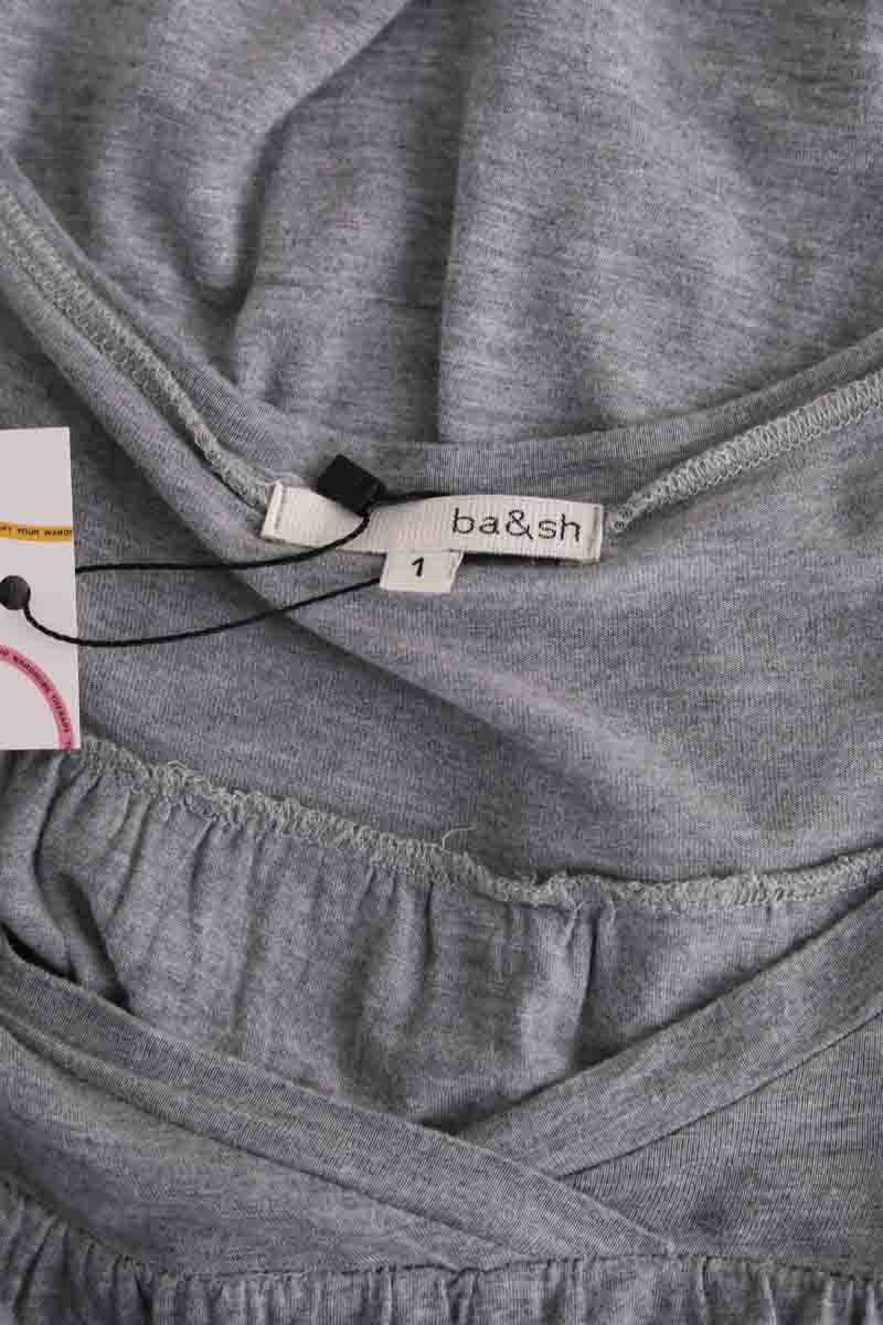 Robe Ba&Sh Gris en Viscose