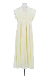 Robe Ba&Sh Jaune en Coton, taille S - Seconde Main
