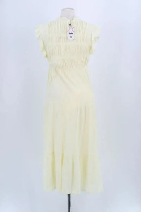Robe Ba&Sh Jaune en Coton