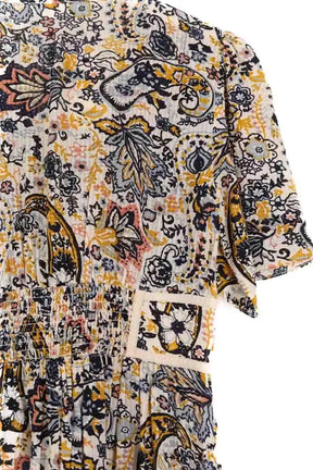 Robe Ba&Sh Jaune en Viscose