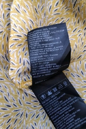Robe Bash Jaune en Viscose