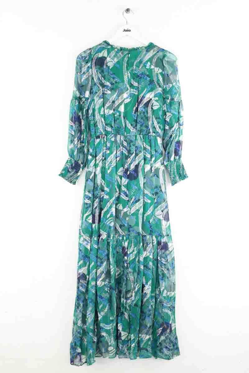 Robe Ba&Sh Joie Vert en Soie